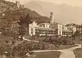 Villa des Erzherzogs Albrecht in Arco (Trentino), um 1880