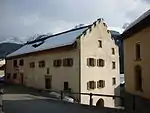 Plantahaus mit Treppengiebel