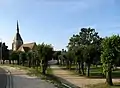 Place de l’Abbé Lauzier und Kirche Saint-André