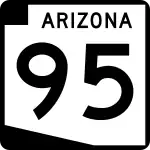Straßenschild der Arizona State Route 95