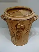 Urne mit Potnia theron