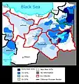 Armenische Bevölkerung in den sechs Vilâyets.