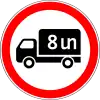 Keine Einfahrt für Lastwagen