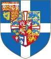 Wappenschild 1947–1949 von Philip, Duke of Edinburgh