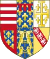 1434–1443: Ungarn, Sizilien, Jerusalem, Anjou, Bar, Lothringen