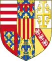 1443–1453: Aragon wird hinzugefügt