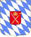 Zweiter Schild des Königreichs 1806–1835