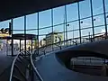 Die „Schiffsschraube“ im Empfangsgebäude