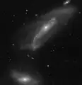 Aufnahme mithilfe des Hubble-Weltraumteleskops