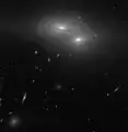 Aufnahme mithilfe des Hubble-Weltraumteleskops