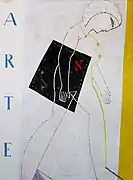 Arte, 135 cm × 180 cm, Öl, Leinwand, 1990