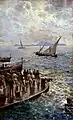 Pescatori sul molo, etwa 1900