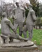 "Diskussion" (1961) von Gottfried Buchberger