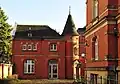 Hof des Verwaltungsgebäudes