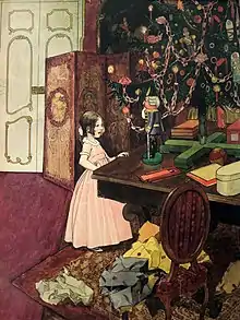 Illustration für das Buch „Nussknacker und Mausekönig“ aus dem Jahr 1924