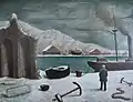 Costa ghiacciata con rovine (1929)