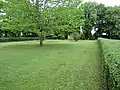 Gräberfeld mit den Bombenopfern