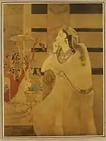 Asoka’s Queen von Abanindranath Tagore, ca. 1910