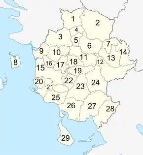 Kirchspiele der Kommune