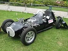 Der von Bill Aston gefahrenen Aston NB42