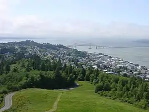 Mündung in den Pazifik bei Astoria.
