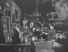 Atelier des Malers Bruno Piglhein, 1884
