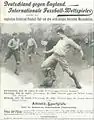 Plakat für die Gastspiele des Richmond AFC