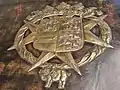 Wappen Johann Moritz aus Messing