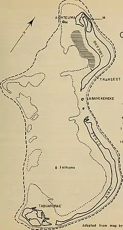 Karte von 1956