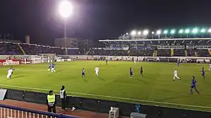 Spiel Atromitos Athen gegen Panathinaikos Athen im November 2017