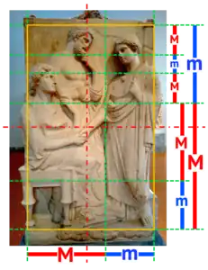 Attisches Grabrelief, Mitte des 4. Jahrhunderts v. Chr.