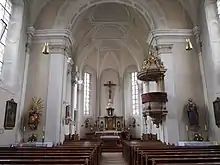 Barockbau der Pfarrkirche Atzbach