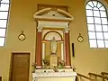 Linker Seitenaltar der Muttergottes von Lourdes