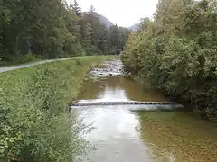 Unterlauf vor der Mündung