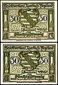 Auerbach im Vogtland 50 Pfennig, 1921