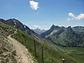 Weg auf die Kaiseregg