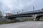 Augartenbrücke über den Donaukanal