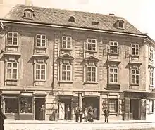 Front zur Gumpendorfer Straße, Anfang 20. Jahrhundert