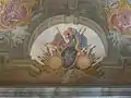 Detail der Decke: Iosephus