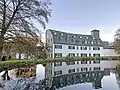 Wollspeicher und Betriebswasserteich