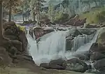 Gebirgslandschaft, 1825
