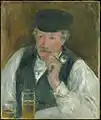 Alphonse Fournaise, porträtiert von Pierre-Auguste Renoir