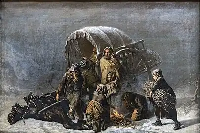 Der erzwungene Stopp 1855