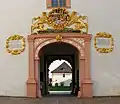 Inneres Südtor von innen
