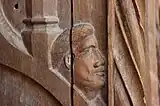 Relief an einer Seitenwand