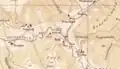 Standort «Schlössli» auf der Wild-Karte von 1860