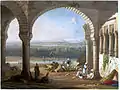 Aurangzebs Palast (Gemälde ca. 1830)
