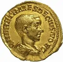 Aureus des Herennius Etruscus