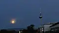 Ausblick aus dem Collini-Wohnturm bei Nacht