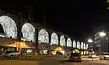 Aussersihlerviadukt in der Nacht (September 2010)